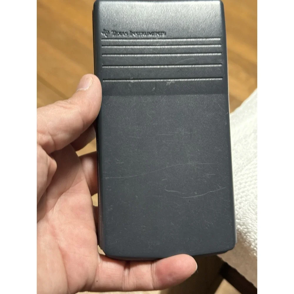 Texas Instruments TI-30X Solar Calculator With Cover And Manual. Needs Battery